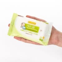 名创优品(miniso)无香型婴幼儿手口湿巾 抽取式便携卫生水润湿纸巾其它/送朋友/礼品