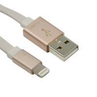 酷比客L-CUBIC Lighting数据线 金色金属外壳/白色/2M