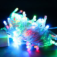 东龙浩宇 LED彩灯闪灯串灯满天星卧室彩灯闪灯 圣诞树装饰灯串 六色可选 单色10米装