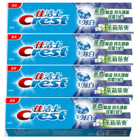 佳洁士(Crest)3D炫白茉莉茶爽牙膏180克四支装