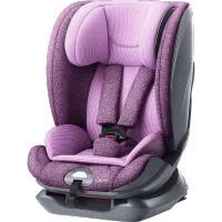 QBORN儿童安全座椅(小米生态链企业)汽车用isofix 9个月-12岁宝宝可坐可躺 浪漫紫