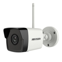 海康威视监控摄像头200万高清筒型网络摄像机WIFI连接红外30米室外防水款 DS-2CD1021FD-IW1 4mm焦