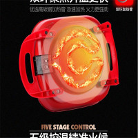 红色四方锅电热锅