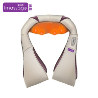 爱玛莎Imassage揉捏颈部按摩披肩支持家用电动颈部腰部肩部加热颈椎按摩器仪