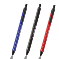 晨光中油笔按动笔A2 0.7MM中油笔ABPW3002圆珠笔 签字笔 40支装