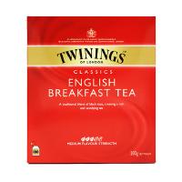 英国川宁(TWININGS) 早餐经典红茶100包*2g 波兰进口茶叶袋泡茶包