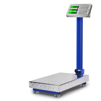 Huijun 300KG电子称商用台秤100KG计价秤磅秤150精准电子秤折叠台称(YC)