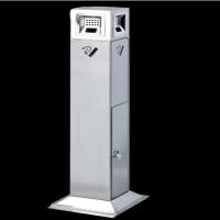 順南 烟蒂柱、烟灰柱 垃圾桶 不锈钢烟蒂柱 240*240*1075mm