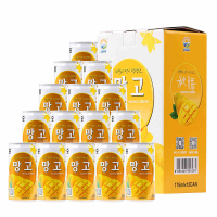 泰国进口 九日牌芒果果汁饮料175ml*15罐（金装）