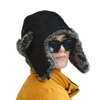 幕邦 保暖雷锋帽子 冬季保暖户外护耳一体防寒棉帽