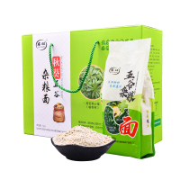 睿旺(RUIWANG) 五谷杂粮面粉礼盒3kg 黄秋葵+高钙养心菜(植物钙)东北特产粗粮面粉 高筋粉