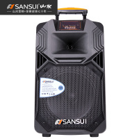 山水(SANSUIS )SS1-12系列户外广场舞移动拉杆电瓶音响大功率舞台蓝牙插卡音箱