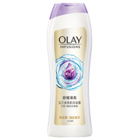 玉兰油Olay沐浴露 兰花+黑加仑香氛360ml(美肌清爽沐浴乳 舒缓清爽 含微米精油 无皂基)