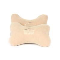 爱车屋(ICAROOM) I-100A 经典款车用骨头枕 一对装