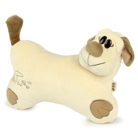 爱车屋(ICAROOM) NB-101KT 车用可爱狗狗造型骨头枕