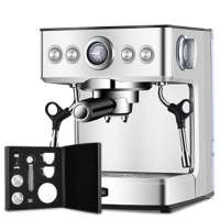 灿坤(EUPA)咖啡机商用 泵压式半自动 意式浓缩 蒸汽式奶泡器 家用 TSK-1837B