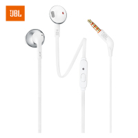 JBL T205音乐耳机 银色