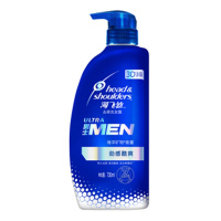 海飞丝 head&shoulders 男士去屑洗发露 劲感酷爽 730ml