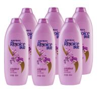 飘柔(Rejoice)家庭护理 兰花长效洁顺水润 洗发露400ml六支装
