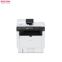 理光(RICOH)SP330SFN商用办公A4黑白激光多功能一体机,打印,复印,扫描,传真 ,自动双面