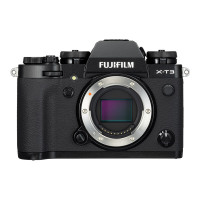 富士 (FUJIFILM) X-T3 微单 黑色机身+VG-XT3手柄套装