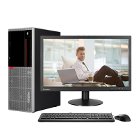 联想ThinkCentre M710q 22LCD I3-7100 4G 500G DVD WIN7专业版 定制