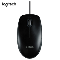 罗技(Logitech) LH 罗技多设备静音有线鼠标 计算机控制鼠标 黑色