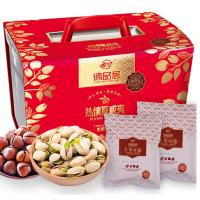 谛品居 VG00296 进口干果礼盒美果环旅热情夏威夷2218g 坚果炒货组合休闲零食