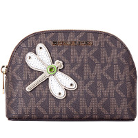 MICHAEL KORS 迈克·科尔斯 MK女包 JET SET TRAVEL系列蜻蜓款皮质女士化妆包