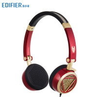 漫步者(EDIFIER)H691 漫威钢铁侠定制款音乐耳机 红金色