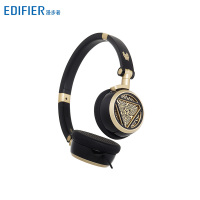 漫步者(EDIFIER)H691 漫威 钢铁侠定制款音乐耳机 黑金色