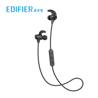 漫步者（EDIFIER）W280BT 磁吸入耳式 运动蓝牙线控耳机 黑色