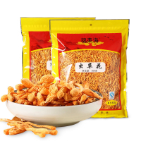 福东海蛹草花 北虫草花袋装 虫草花煲汤炖汤干货 饱满紧实 汤味鲜美 250克