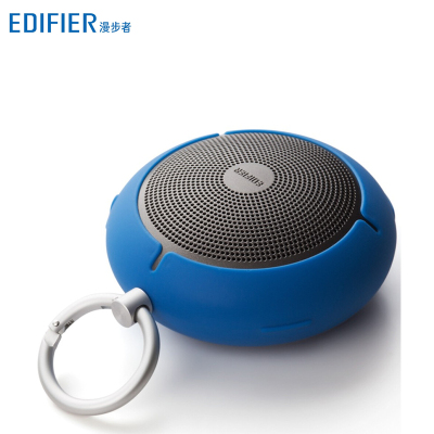 漫步者 (EDIFIER)M100 迷你型蓝牙音箱 三防户外音箱 便携插卡音响 蓝色