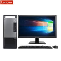 联想(Lenovo)扬天T4900v 商用台式电脑 21.5英寸屏(Intel i3-8100 4GB 500G DVD W10H)