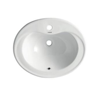 LONGER LE-5509 陶瓷洗脸洗手池面盆 台上盆 单孔 560*460*190mm (单位:个)