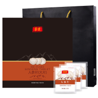 庄民人参礼盒50g/盒精选吉林长白山选大颗粒人参切片2CM以上片型生晒参可泡白人参酒年货送礼佳品