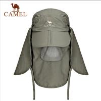 CAMEL骆驼户外中性全防护棒球帽 男女旅游野营遮阳棒球帽