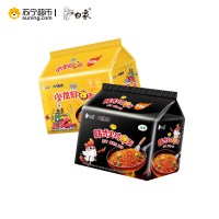 白象方便面大辣娇火龙组合 5袋网红火鸡面+5袋小龙虾拌面组合装