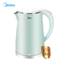 美的(Midea) 电水壶 热水壶 烧水壶304不锈钢1.7L容量 防干烧HJ1705a