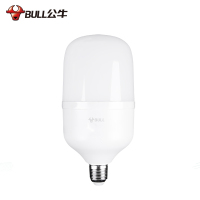 公牛(BULL) E27 23W大功率 LED节能灯泡超亮球泡圆柱灯 白光
