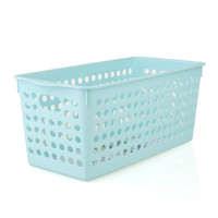 茶花(CHAHUA) 2897 圆点塑料箱 收纳筐-M 1个/套(计价单位:套)颜色随机