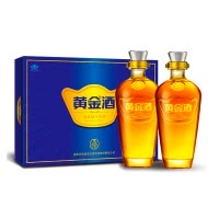 五粮液黄金酒 保健酒 35度 万圣酒 480ml*2 礼盒装