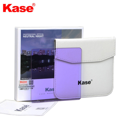 卡色(Kase)K100抗光害镜 星空对焦镜 金刚狼耐摔方形滤镜插片滤镜 方形方片星光镜