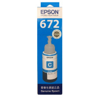 【精选】爱普生 T6722青色墨水瓶适用L220/L310/L313/L211/L360/L380/L455/L385（