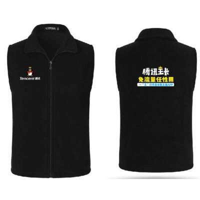 加绒加厚口袋马甲