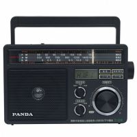熊猫收音机 T-09 三波段家用便携台式 插卡音响收音机