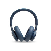 JBL LIVE 650BTNC 主动降噪耳机 智能语音AI无线蓝牙耳机/耳麦 头戴式 手机通话游戏耳机 蓝色