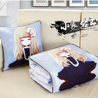 木辛梓小家碧玉3D磨毛抱枕被