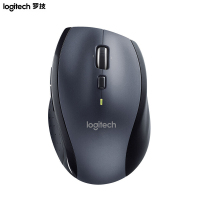[精选]罗技(Logitech)M705无线激光鼠标笔记本台式电脑家用办公省电激光鼠标无线 灰色